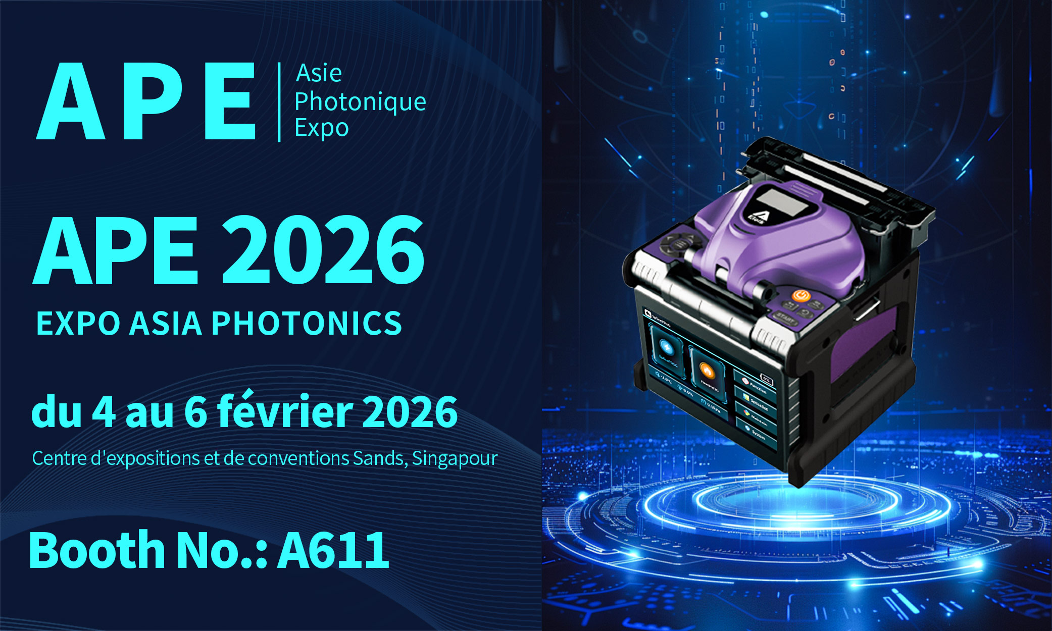 APE 2026 Asia Photonics Expo — Singapour